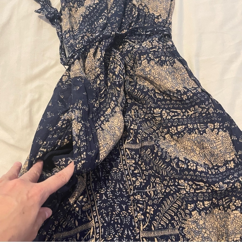 Lucky Brand Maxi Blue Women's Dress Size XS - Picture 6 of 9